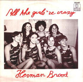 Herman Brood : All The Girls 'Re Crazy (7", Single)