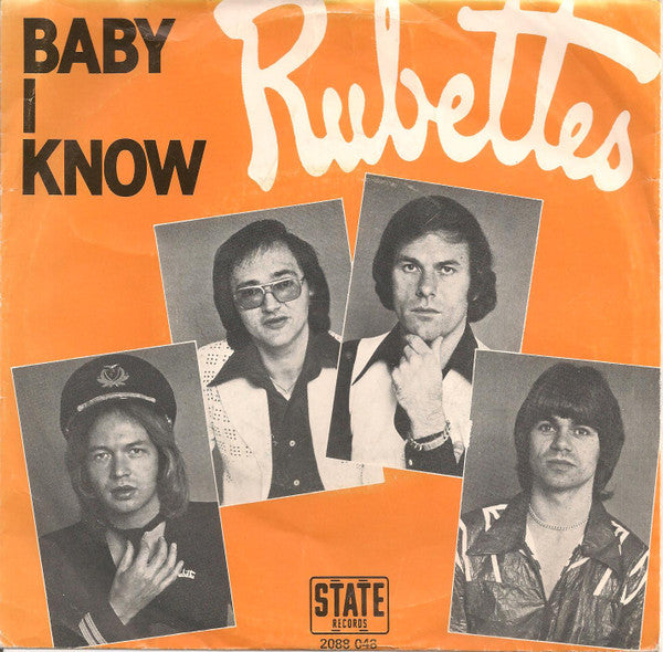 The Rubettes : Baby I Know (7", Single)