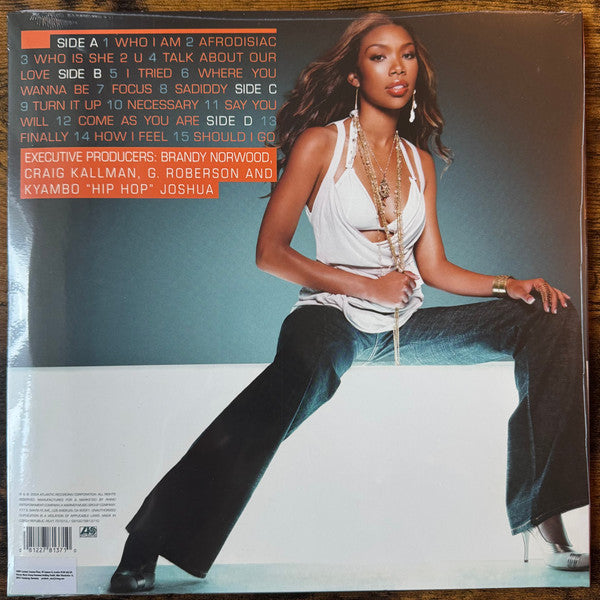 Brandy (2) : Afrodisiac (2xLP, Album, RE, Tra)