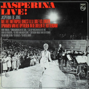 Jasperina de Jong Met Metropole Orchestra o.l.v. Dolf van der Linden : Jasperina Live! (LP, Album)