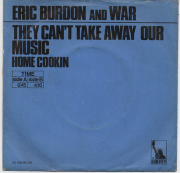 Eric Burdon & War : They Can't Take Away Our Music (7", Single)