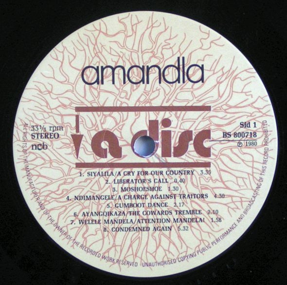 Amandla : Amandla (LP, Album)