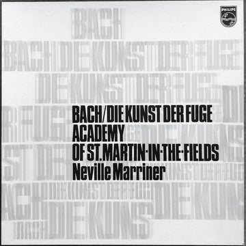 Johann Sebastian Bach – The Academy Of St. Martin-in-the-Fields, Sir Neville Marriner : Die Kunst Der Fuge (2xLP + Box)