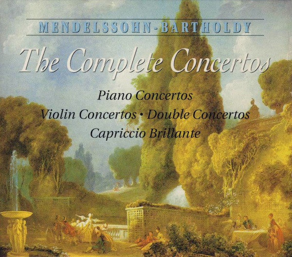 Felix Mendelssohn-Bartholdy : The Complete Concertos (4xCD + Box, Comp)