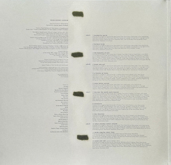 Nine Horses : Snow Borne Sorrow (2xLP, Album, RE)