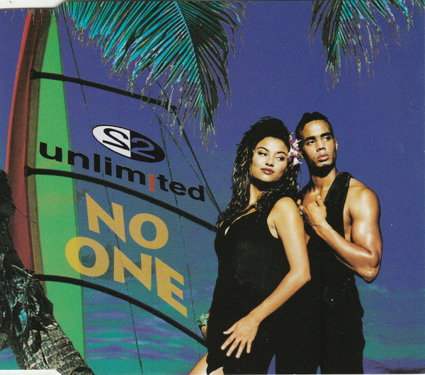 2 Unlimited : No One (CD, Maxi, M/Print)