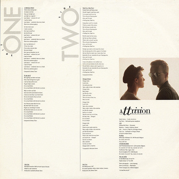 Attrition : Turn To Gold (12")