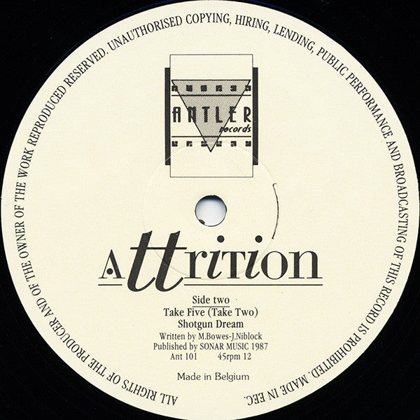 Attrition : Turn To Gold (12")