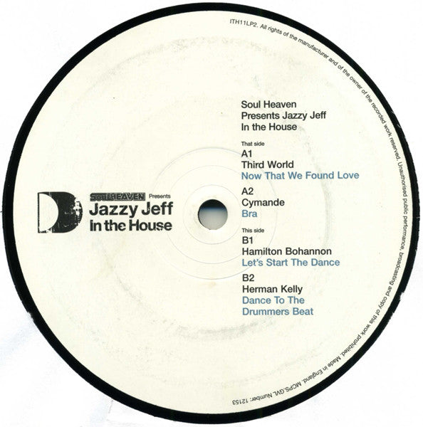 DJ Jazzy Jeff : In The House (Part Two) (2x12", Comp)