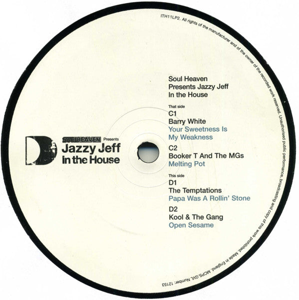 DJ Jazzy Jeff : In The House (Part Two) (2x12", Comp)