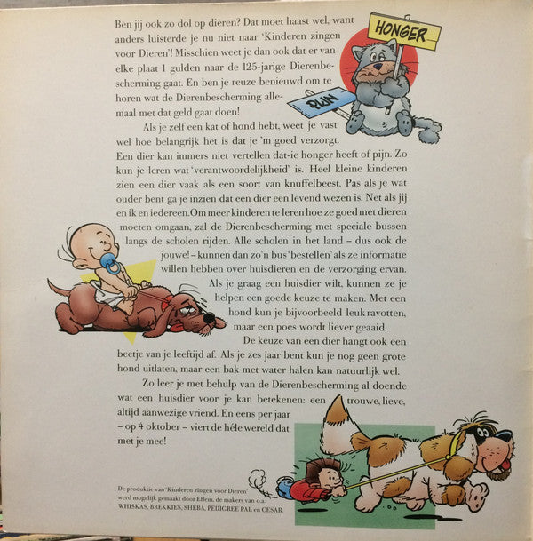 Jody's Kids : Kinderen Zingen Voor Dieren (CD, Album)