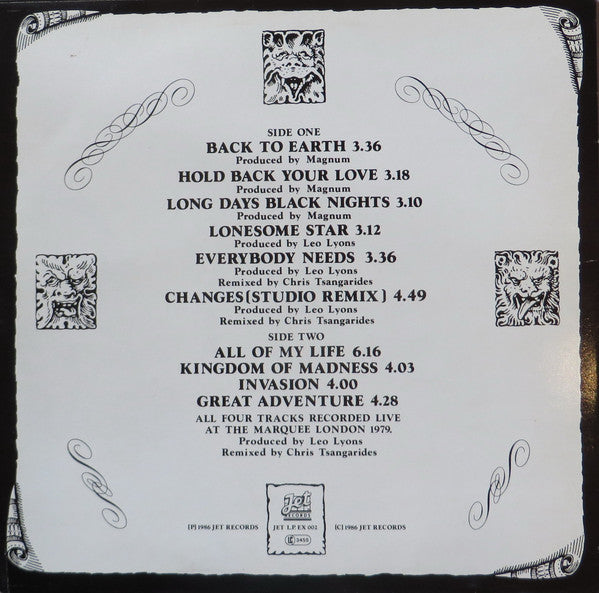 Magnum (3) : Vintage Magnum (LP, Comp)