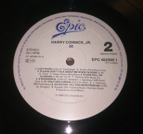 Harry Connick, Jr. : 20 (LP, Album)