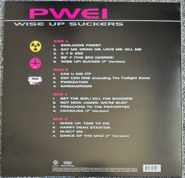 Pop Will Eat Itself : Wise Up Suckers (2xLP, Comp, Ltd, Tra)
