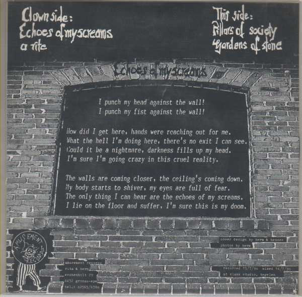 Fierce (5) : Echoes Of My Screams (7", EP)