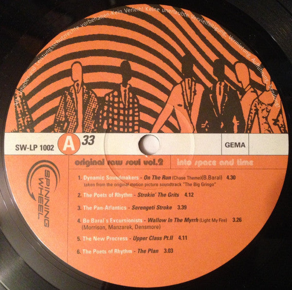 Various : Original Raw Soul Vol. 2 - Into Space And Time (LP)