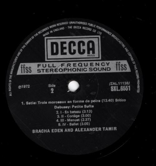 Eden And Tamir : French Music For Two Pianos (LP, Album)