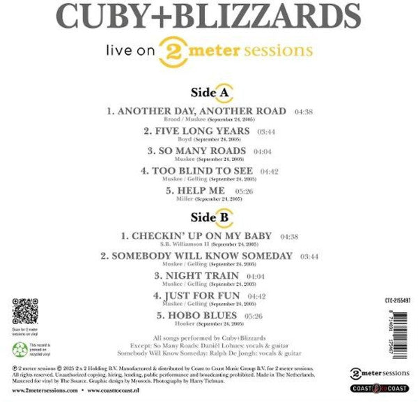 Cuby + Blizzards : Live On 2 Meter Sessions (LP)