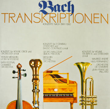 Johann Sebastian Bach : Transkriptionen (Konzerte Nach BWV 1060) (LP, Comp)