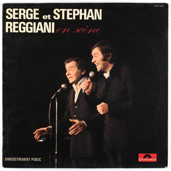 Serge Reggiani Et Stephan Reggiani : En Scène - Enregistrement Public (LP, Album)