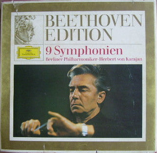 Herbert von Karajan - Berliner Philharmoniker : Beethoven Edition - 9 Symphonien (8xLP)