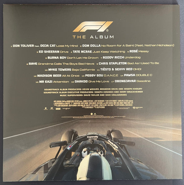Various : F1 The Album (Music From F1 The Movie) (LP, Album, Sil)