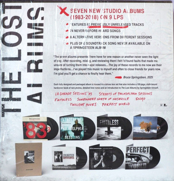 Springsteen* : Tracks II (The Lost Albums 1983 - 2018) (2xLP, Album + LP, Album + LP, Album + LP, Album + )