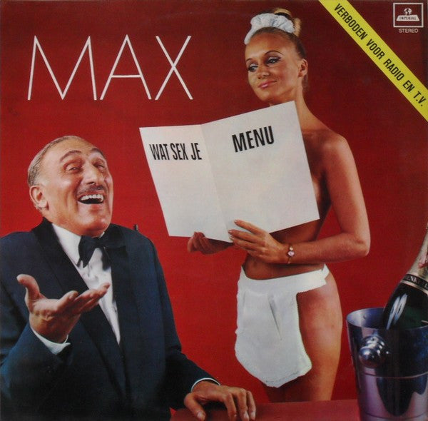 Max Tailleur : Wat Sex Je Menu (LP)