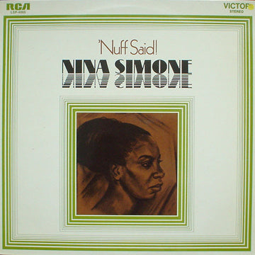 Nina Simone : 'Nuff Said! (LP, Album)