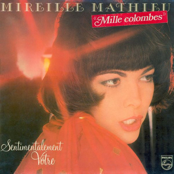 Mireille Mathieu : Sentimentalement Vôtre (LP, Album)
