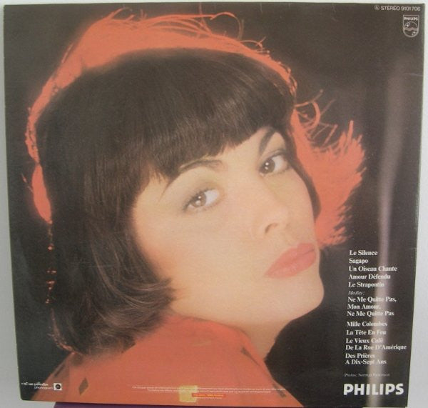Mireille Mathieu : Sentimentalement Vôtre (LP, Album)