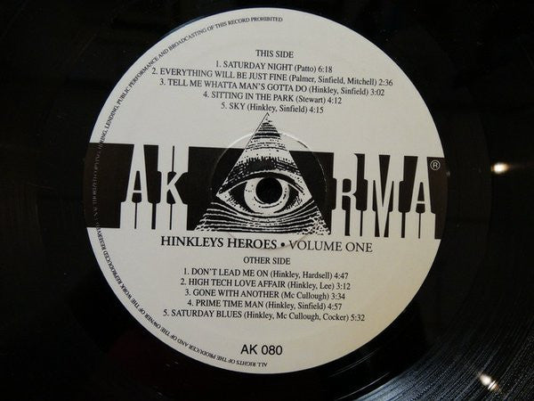 Tim Hinkley : Volume One (LP, Album)