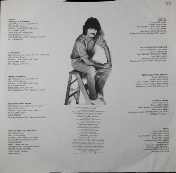 Mickey Thomas : Alive Alone (LP, Album)