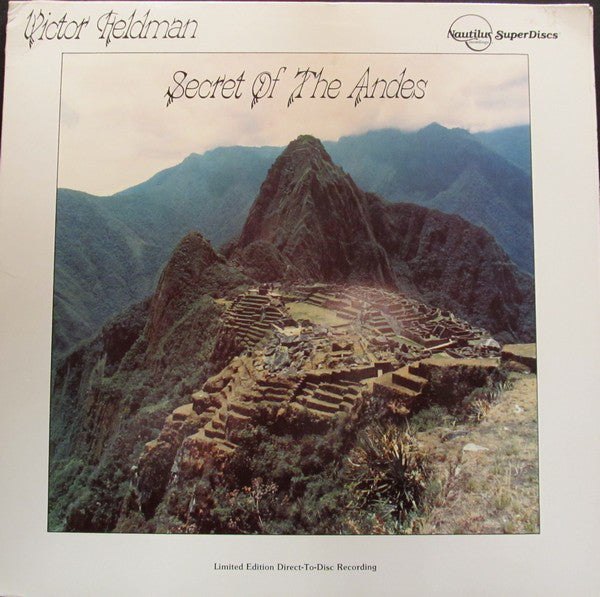 Victor Feldman : Secret Of The Andes (LP, Album, Ltd, Dir)