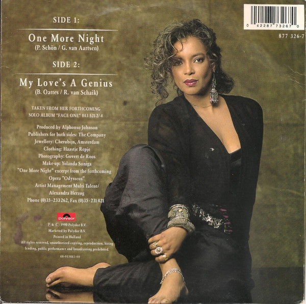 Mildred Douglas : One More Night (7", Single)