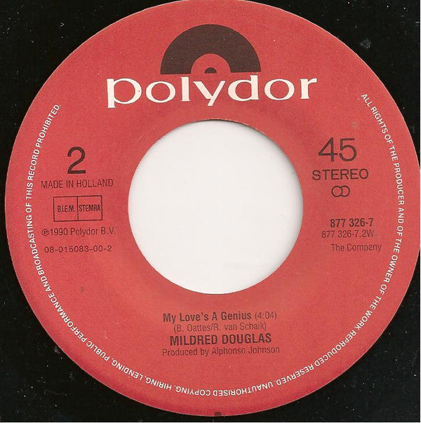 Mildred Douglas : One More Night (7", Single)