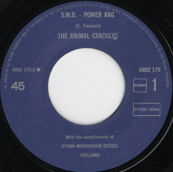 Animal Crackers (3) : The S.W.D. Power Rag (7", Single, Promo)