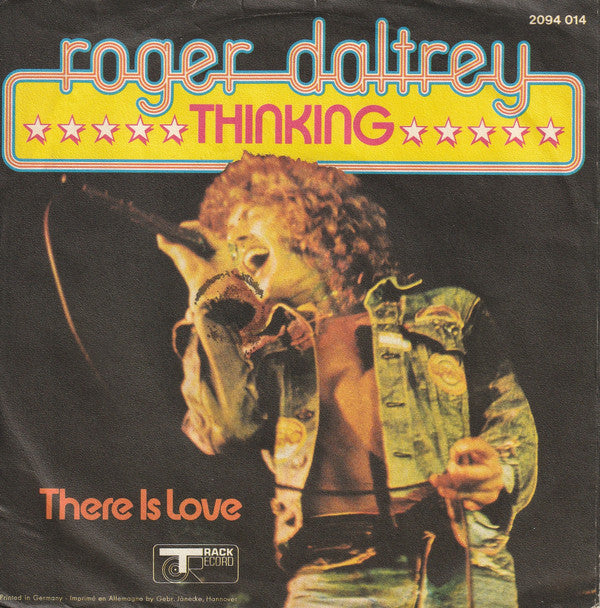 Roger Daltrey : Thinking (7", Single)