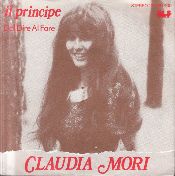 Claudia Mori : Il Principe (7", Single)