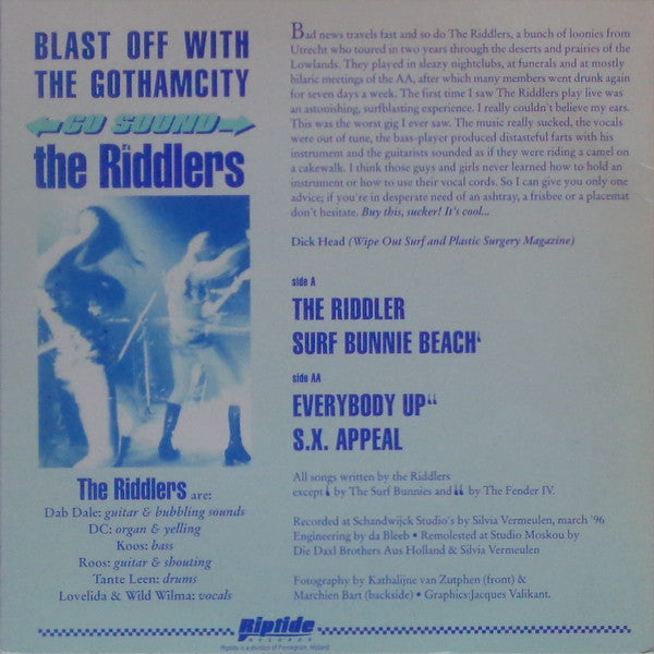 The Riddlers (2) : Go Sound (7", EP)