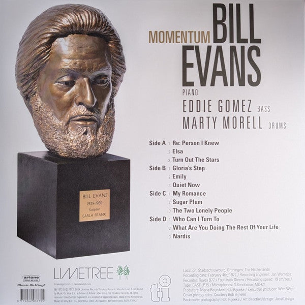 Bill Evans : Momentum (Stadsschouwburg - Groningen - The Netherlands - 1972) (2xLP, Album, 180)