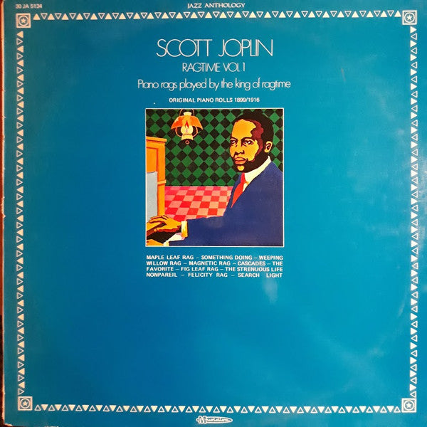 Scott Joplin : Ragtime Vol. 1 - Piano Rags Played By The King Of Ragtime - Original Piano Rolls 1899/1916 (LP, Comp)