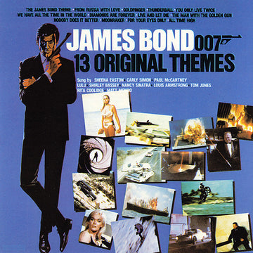 Various : James Bond - 13 Original Themes (CD, Comp, Mono, RE)