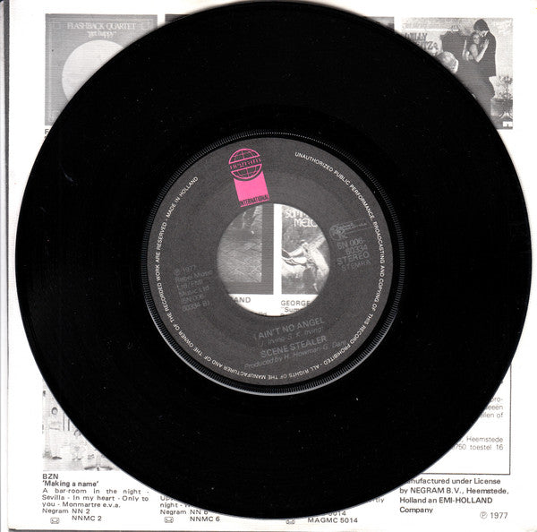 Scene Stealer : High & Dry (7", Single)
