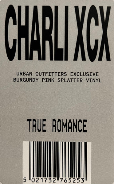 Charli XCX : True Romance (LP, Album, RE, RP, Bur)