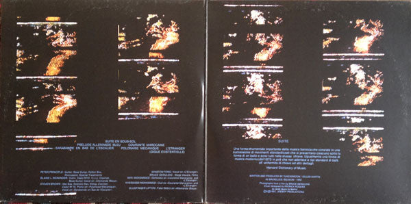 Tuxedomoon : Suite En Sous-Sol (2x12", EP)