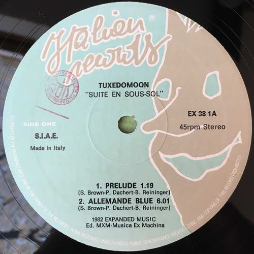 Tuxedomoon : Suite En Sous-Sol (2x12", EP)