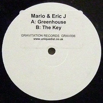 Mario & Eric J : Greenhouse / The Key (12", W/Lbl, Sti)