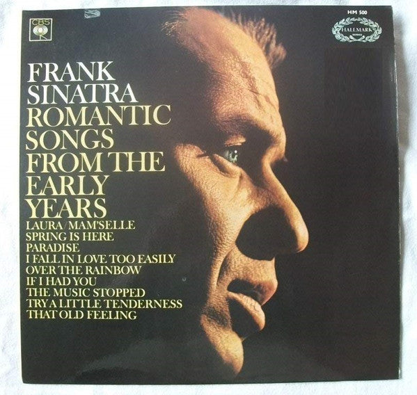 Frank Sinatra : Romantic Songs From The Early Years (LP, Comp, RE)