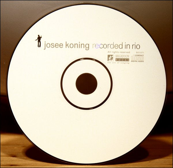 Josee Koning Featuring Ivan Lins & Leonardo Amuedo : Recorded In Rio (CD, Album)